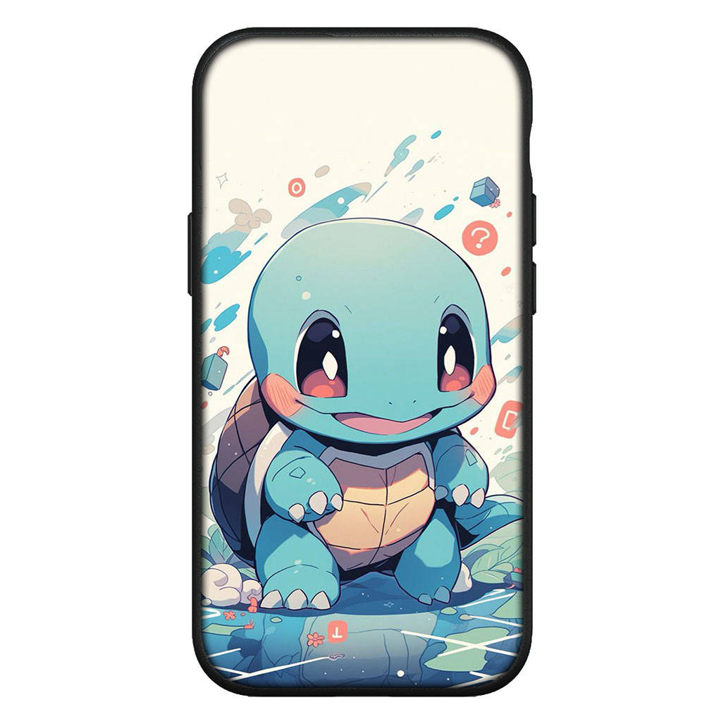 Cover for iPhone 16 15 Xiaomi Redmi Note 14 13 12 11 Pro Max X 8 9 16e Samsung Galaxy S25 S24 S23 Moto OPPO Huawei Pikachu Bulbasaur Casing Phone Case