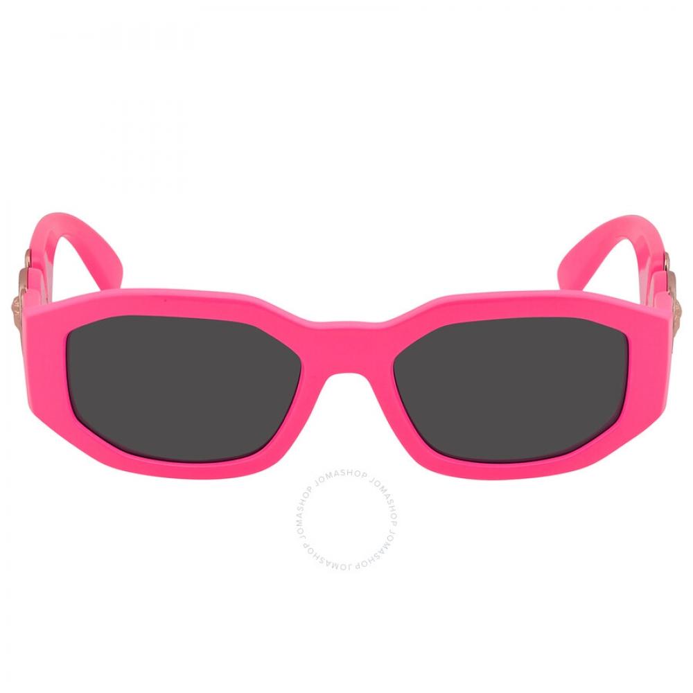 

Versace Medusa Biggie Pink Geometric Unisex Sunglasses VE4361 531887 53