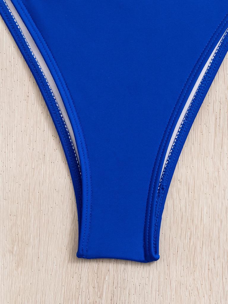 Women's European & American Push-Up Bikini Set: Sexy Drawstring Tie-Up Design