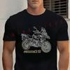 GS 1250 R 1250 GSNoir Moto Coton Moto T-shirt Mode Décontracté Été Voyage et Sports Tee