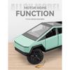 1/24 Tesla Cybertruck Off Road Truck Alloy Metal Diecast Car Model Sound Light Hobby Collectible Birthday Gifts for Boyfriend Children