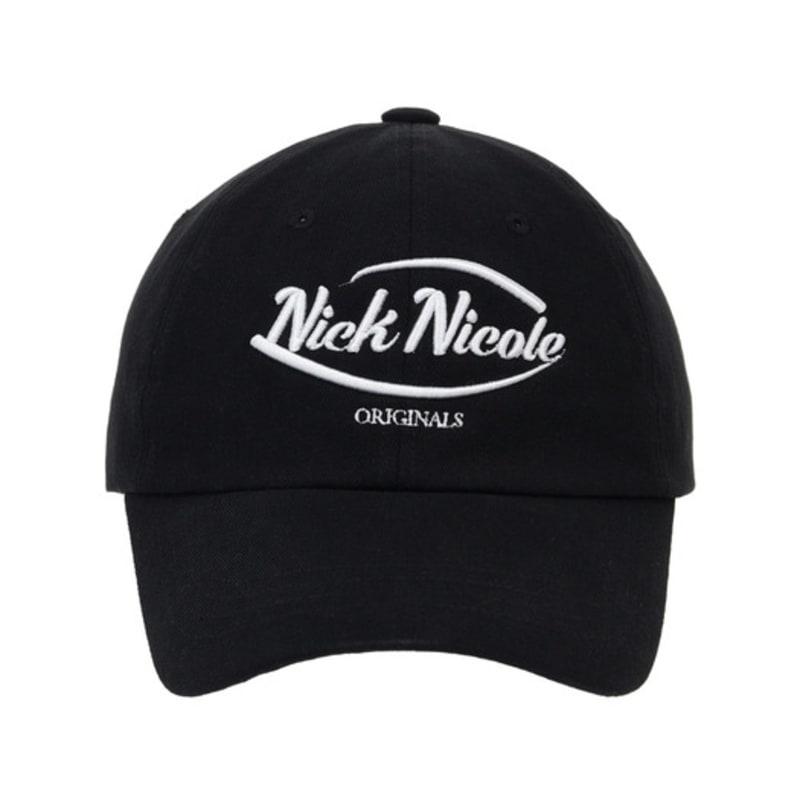 

NICK&NICOLE NICOLE ORIGINALS LOGO BALL cap_black FREE