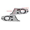 2PCS Fog Light Cover Grille Grill 5K0853665 Fit for VW MK6 Golf Jetta 2009-2013