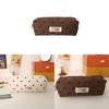 Korean Pattern Pencil Case With Polyester Material For School And Stationery Storage