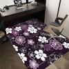 1 Peça Tapete de Chão Antiderrapante com Padrão Floral, adequado para Escritório, quarto e salas de brincar. Também pode ser usado como capa para apoio de pés de sofá - T32