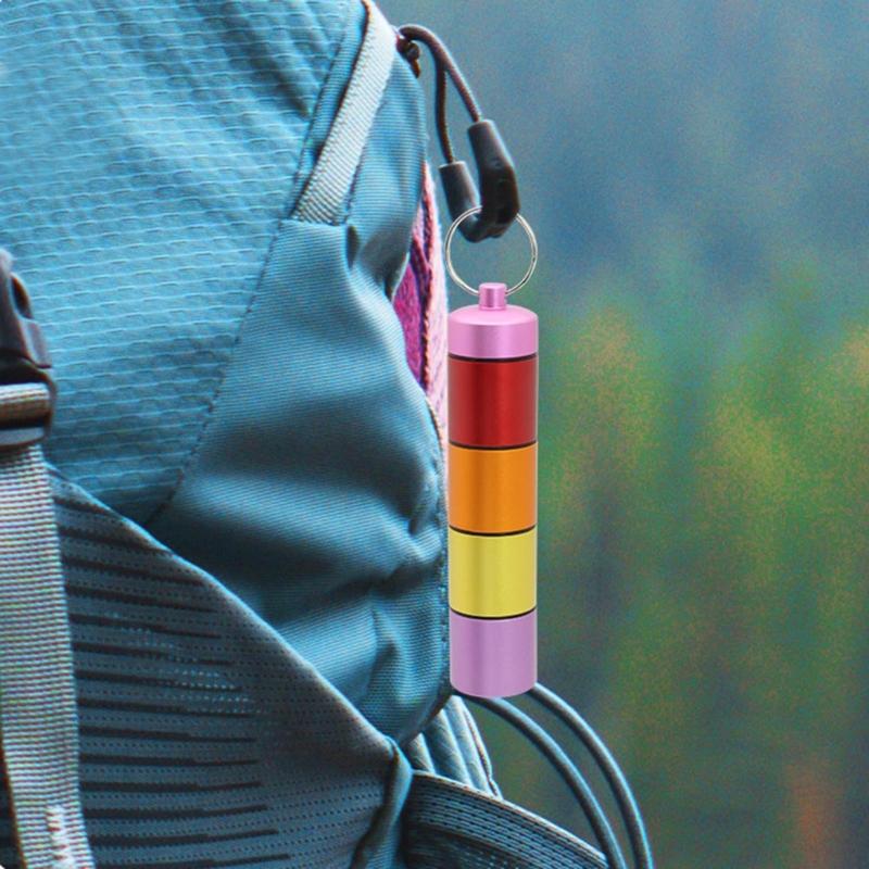 Mini Travel Medicine Storage Box, Scratch Abrasion Resistance for Travel Camping