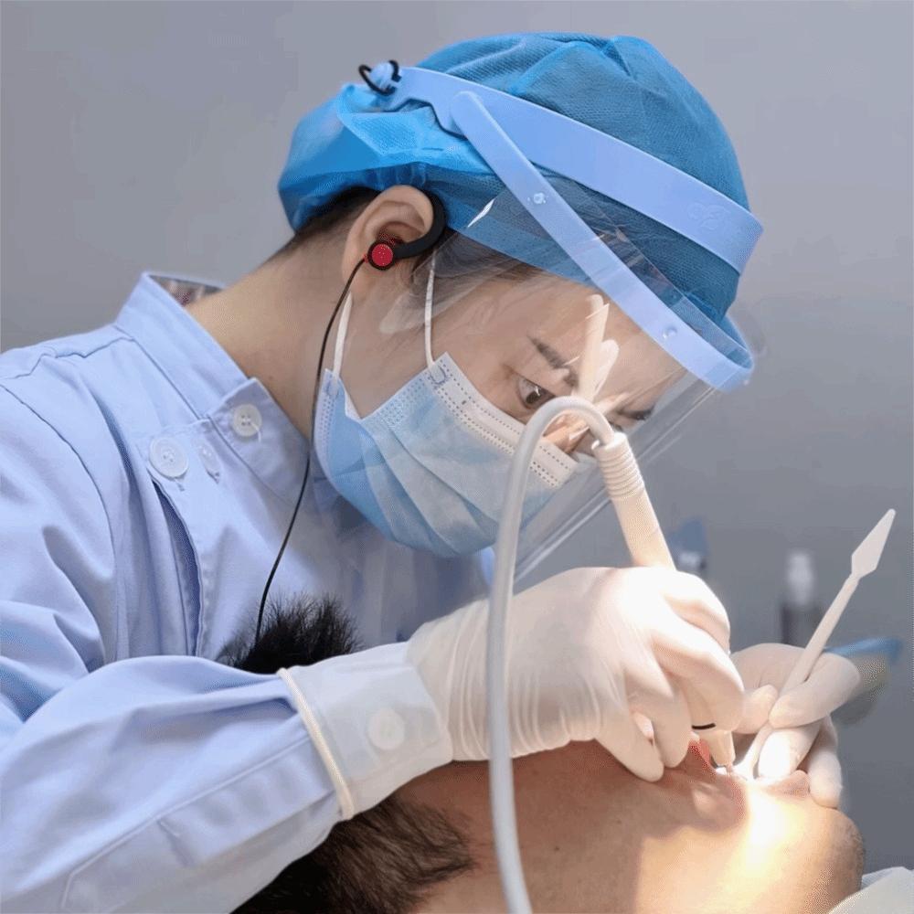 10pcs Dentist Tools Dental Protective Face Shield Replacement Face Covers  Dentistry Material