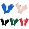 Colorful Gemstones Gloves Soft Touchscreen Mittens Stage-Performance Gloves Adults Gloves Winter Warm Full Finger Gloves