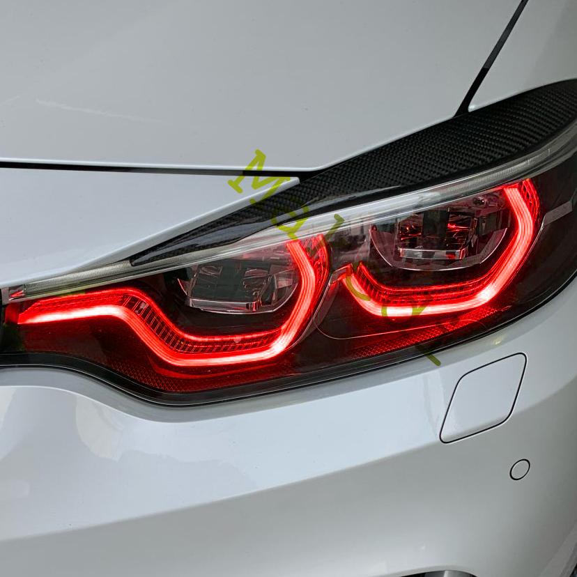 Suitable For BMW M3 M4 CSL 4 Series DRL Yellow Gold Color LED Modules F80 F82 F83 F32 F36 F33 Daytime Running Light RGB Red Blue