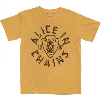 Alice In Chains Unisex-Erwachsene Laternen-T-Shirt