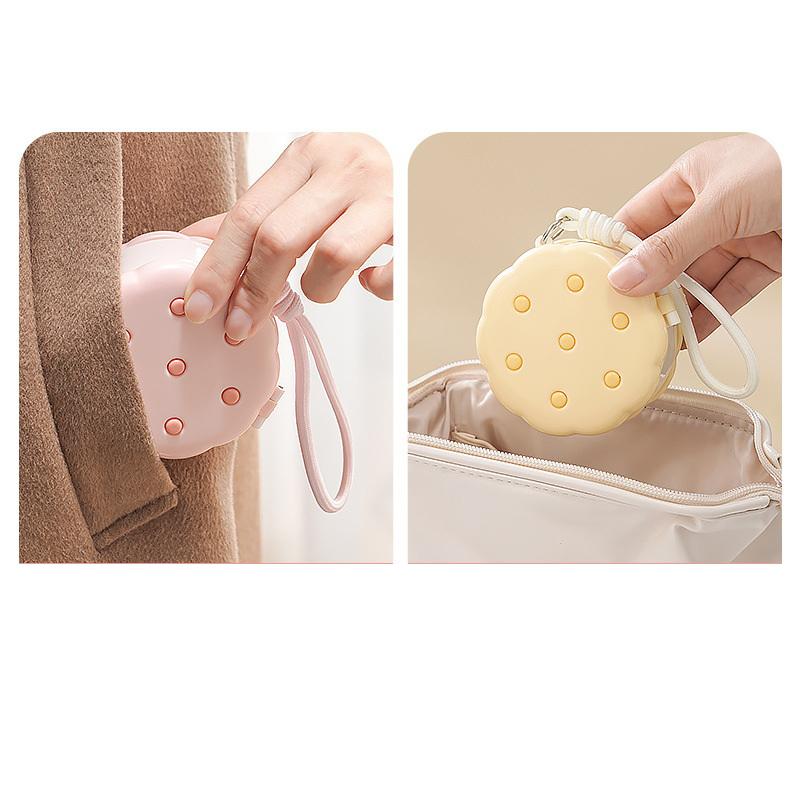 Double-Layer Portable Powder Puff Storage Box, Dry And Wet Powder Puff Breathable Box, Dust-Proof And Ventilated Jewelry Box