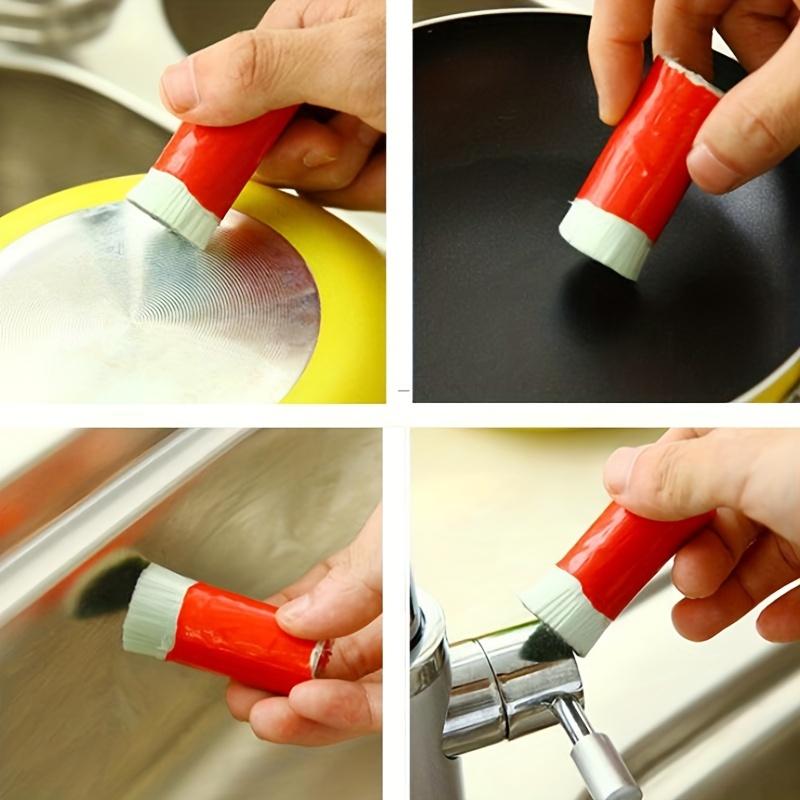 5pcs Magic Stainless Steel Rust Remover Cleaning Wash Brush House Cleaning