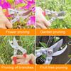 Heavy Duty Pruning Shears Bypass Pruners with Ergonomic Handle Gardening Pruner Carbon Steel for Picking Fruits Pruning Tree