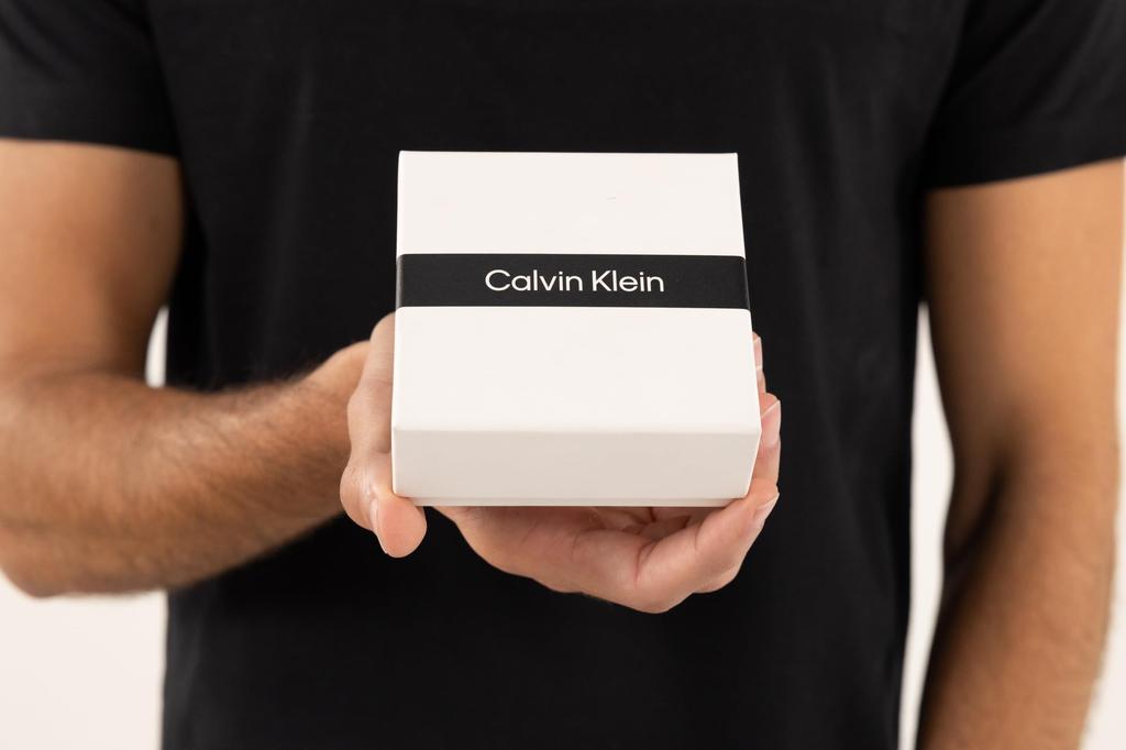 Calvin Klein 25200456 Silver Watch META-MINIMAL Men's