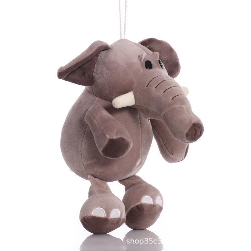 Cute Cartoon Elephant Plush Toy Doll Elephant Doll 8 Inch Grab Machine Doll
