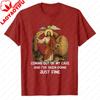 Jesus Coming Out Of My Cave And Ive Been Doing Just Fine Tshirt Trendy Easter Clothing Gift For Christian Classics Shirt