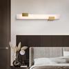 Modern Italian Marble Long Strip Wall Lamp for Living Room or Bedroom