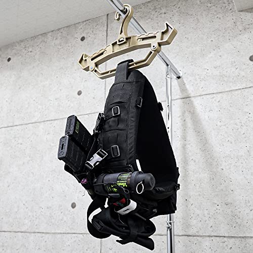 LayLax Heavy Duty Hanger 2.0 (TAN) - Heavy-Duty Hanger with a 50kg Weight Capacity and 90° Adjustable Angle