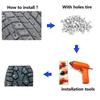 100 Pcs/Set Universal Car Snow Tires Studs For Holes Tire Screw Spikes Wheel Tyres Snow Chains Studs