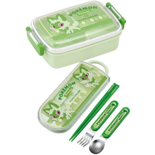 Skater Children's Lunch Box 1 Tier 450ml Fluffy Dome Shape Antibacterial Kids Lunch Made in Japan Pokemon Nyaoha Boys Girls RBF3ANAG