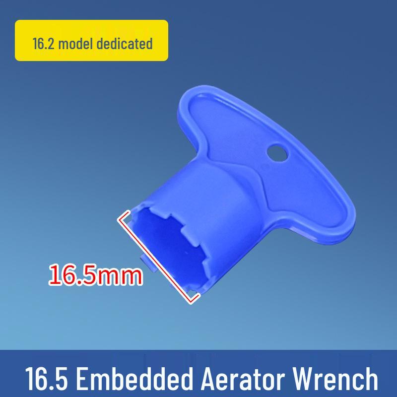 

Трансграничный излив для раковины со встроенным аэратором, скрытой фильтрующей сеткой и инструментом для разборки.