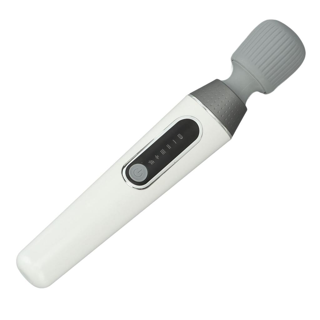 Handheld Massage Vibrator 5 Modes IPX6 Waterproof Magnetic Charging 5 Modes Cordless Vibrating