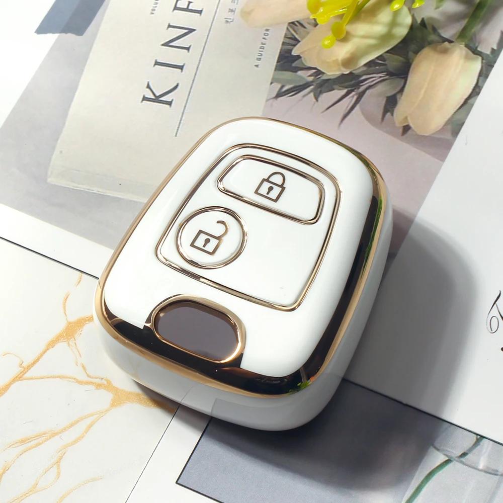 Tpu Car Key Case Cover Protector For Peugeot 106 107 206 207 307 For Citroen C1 C2 C3 C4 Xsara Picasso For Toyota Aygo