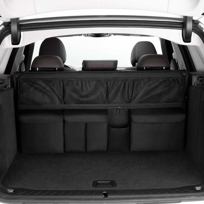 SEAMETAL Car Trunk Storage Bag Foldable Organizer Car Seat Back Hanging Storage Bag Tidy Box Vehicle Accessories