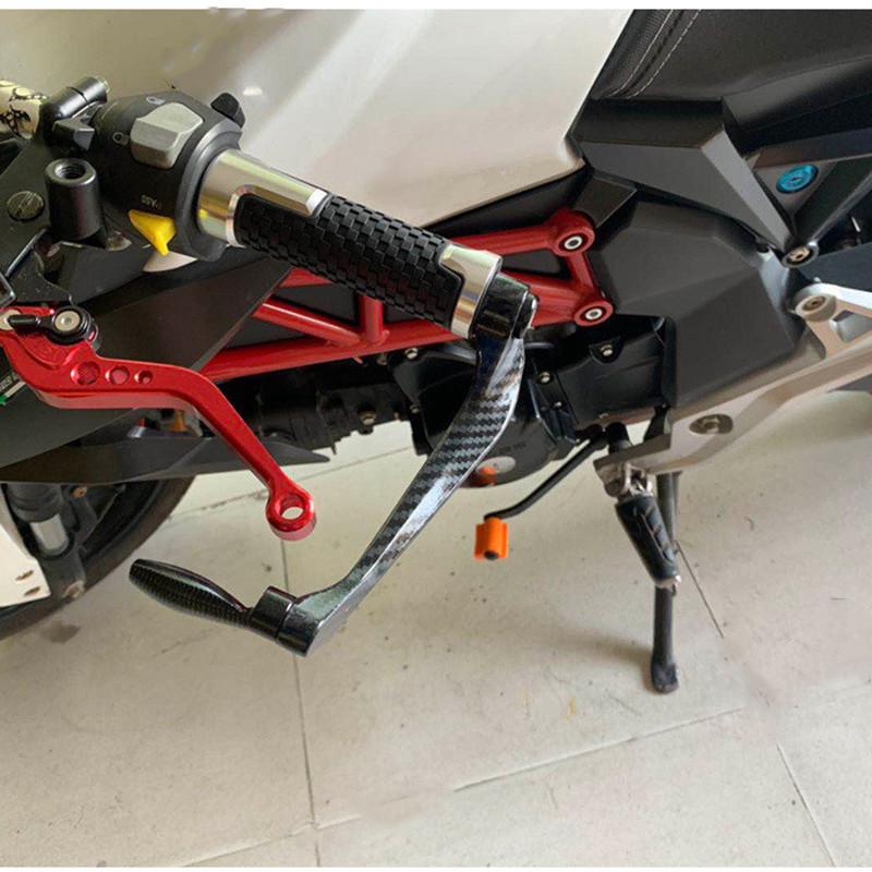 Motorcycle Handlebar Brake Clutch Levers Protector Guard Handle Bar Moto Parts Bike Universal CNC Aluminum + ABS Plastic