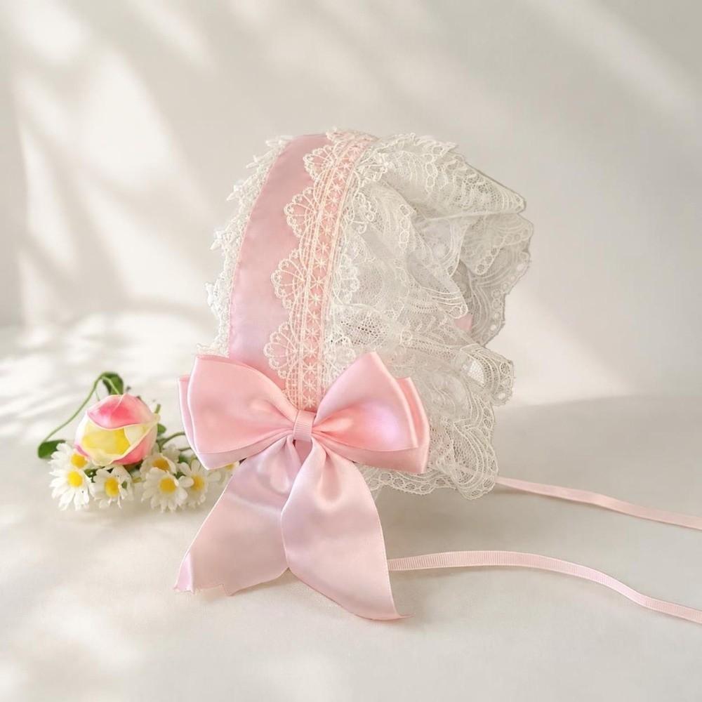 Ribbon Bow Cosplay Headpiece Multi-colored Anime Headband Vintage Sweet Hair Hoop For Cosplay