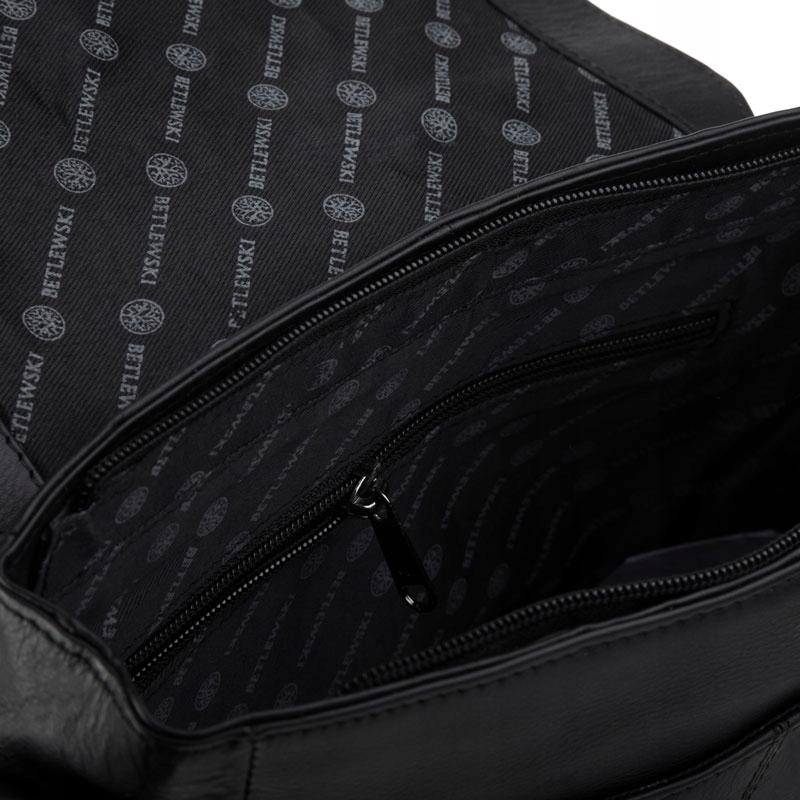 TBS-307 DDDM CZARNY Torba Męska CAMBRIDGE +CERTYFIKAT