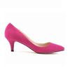 Décolleté da Donna Primavera Autunno Tacco Basso Alto 5cm Tinta Unita Traspiranti Punta Appuntita Suola Antiscivolo Soletta in Lattice Scarpe da Lavoro Matrimonio