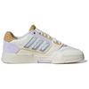 Adidas DROP STEP 2.0 Anti-Slip Wear-Resistant Low-Top Skateboard Shoes Women's White Purple Sneakers JP5887