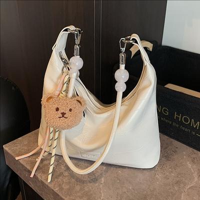 Underarm Bag Women's New Fashion Shoulder Bag Solid Color Messenger Bag