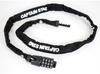 Captain Stag Bicycle Chain Lock Y-4253 80cm 4-Digit Variable Battery Guard Cloth Cover Black