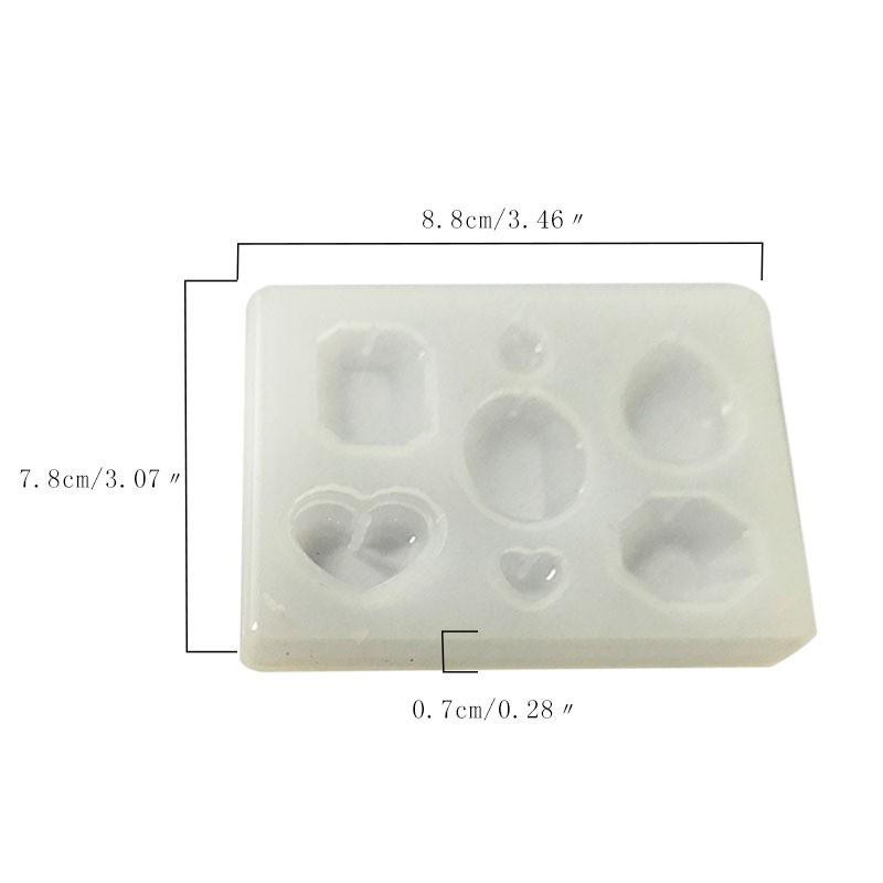 Silikonform Liebesform DIY Kuchen Dekorieren Werkzeuge Fondant Formen Backen Kekse Gebäck Zubehör