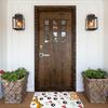 Colorful Dog Paw Print Pattern Doormat Absorbent Mat Carpet Rug Kitchen Entrance Home Floor Mat for Balcony Footpad Mats