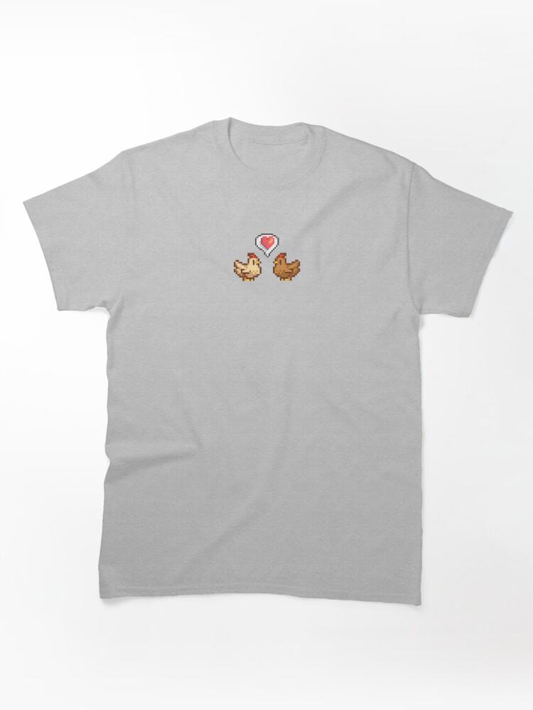 Stardew Valley Chicken Love Classic T-Shirt