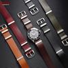 Genuine Leather Watch Strap 18mm 20mm 22mm 24mm Wrist Watch Band One Piece Cowhide Watchband for Seiko Replacement Accessories