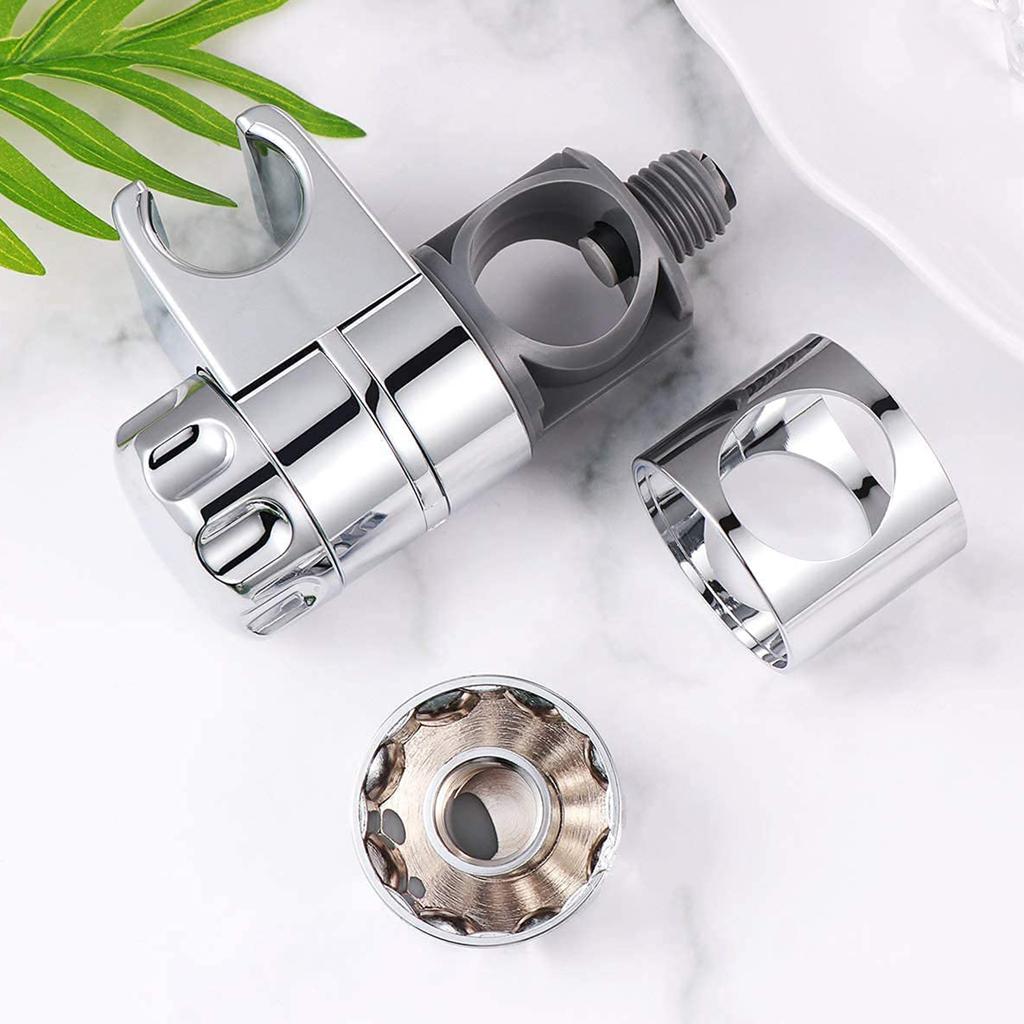 Universal Shower for Head Holder Handheld Shower Rail Slider Holder for Slide Bar Adjustable Angle Shower Sprayer Holder