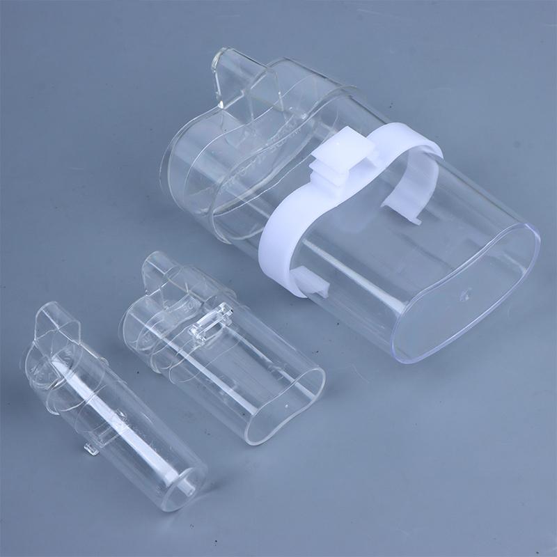 Automatic Bird Water Dispenser High Transparent Bird Cage Water Feeder for Budgie Small Bird Breeding Pet Supplies