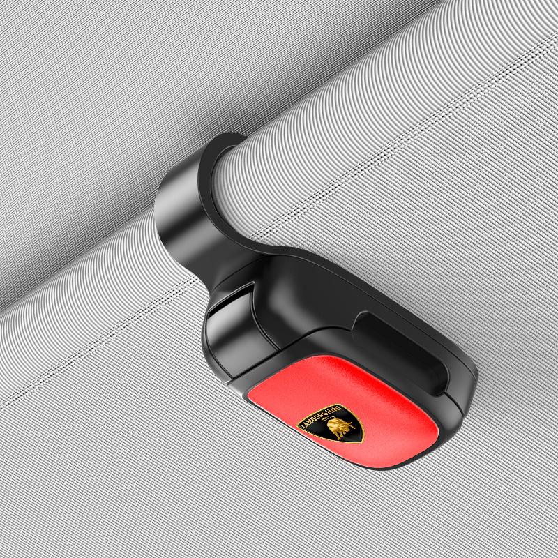 Car Sunglasses Clip Case Eyeglasses Clip Holder For Lamborghini LP570 LP610 Urus LP700 LP770 Gallardo Aventador Auto Accessory