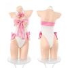 Erotic lingerie sexy catgirl suit crotch open crotch jumpsuit uniform seduction