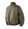 Men's American Style Cotton Flight Jacket: Thickened Autumn/Winter Warm Stand Collar Baseball Outerwear