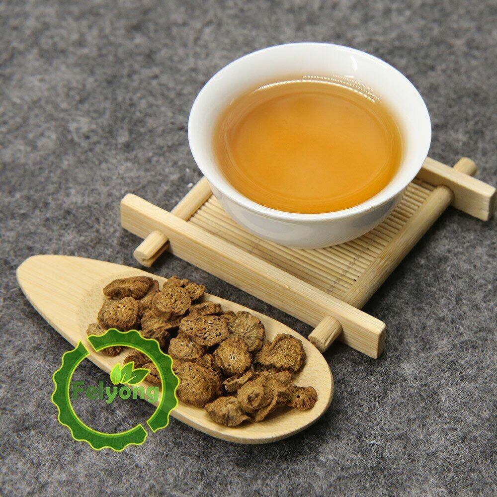 Sušený zlatý kořen lopuchu bylinný čaj sypaný čínská příchuť zeštíhlující čaj