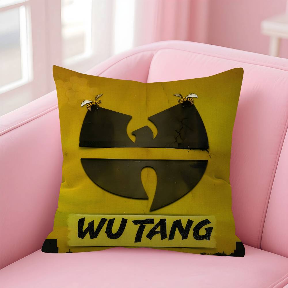 Anime Wu logo TTang Clan Personalized Pillow Cover Kids Bedroom Wild Party Decor Pillowcase kid Birthday shower Gift