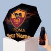 AS Roma Manual Five Fold 8 Rib Umbrella Support Custom Text, Lightweight Travel Umbrella