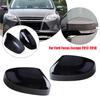 For Ford Focus MK3 2012-2018 Mondeo MK4 2010-2014 Car Rearview Side Door Wing Mirror Cover Cap Exterior Replacement Trim