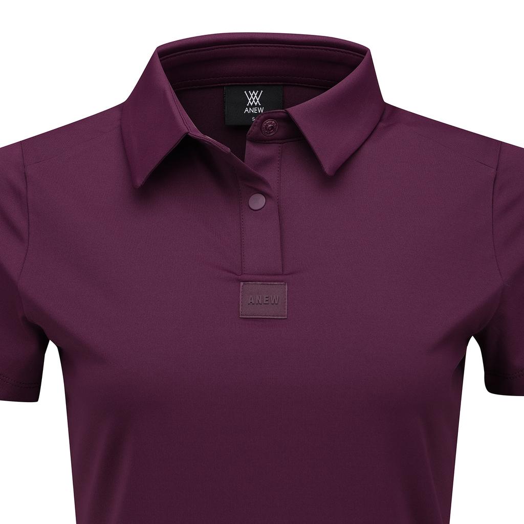 ANEW GOLF Women Fa New Logo Short T-Shirt_Wi