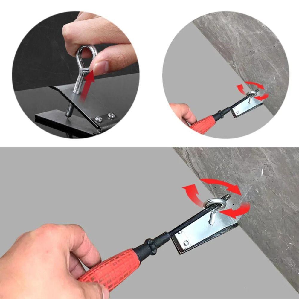 Galvanized Steel Tile Height Adjuster Heavy Duty Wall Tile Locator Tile Jack Tool Home Renovation